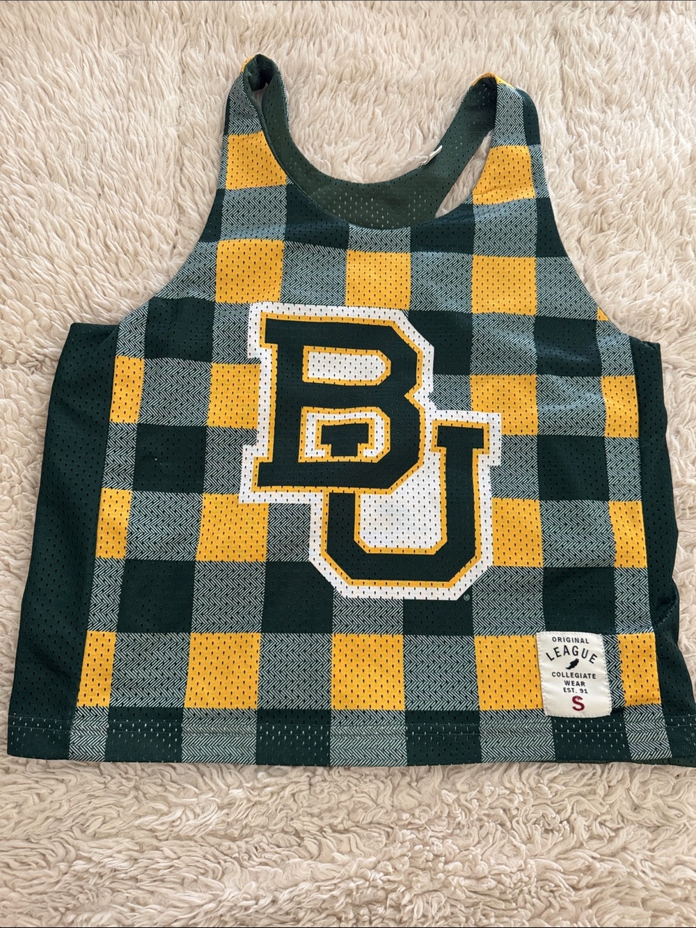 Original League Baylor Bears Game Day Tank Top Small